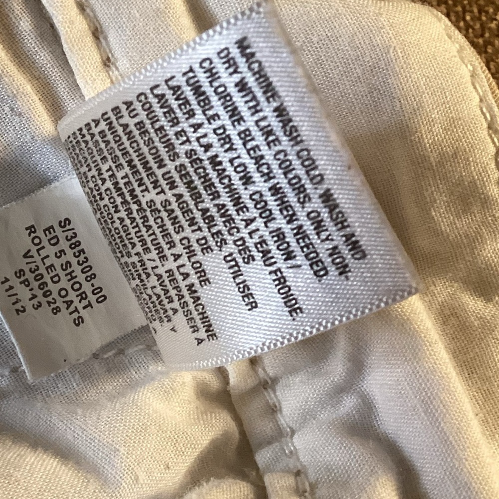 OLD NAVY CREAM SHORT SIZE 14 - Picture 11 of 15